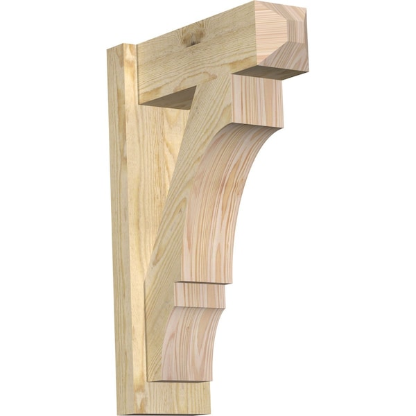 Ekena Millwork Balboa Rough Sawn Craftsman Outlooker, Douglas Fir, 6"W x 16"D x 24"H OUT06X16X24BOA04RDF - main